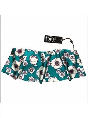 Final Price!!!!.  WildFox Swim NWT Women's Flutter Emerald‎ Top XS